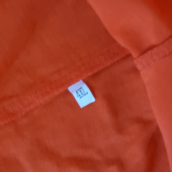 Shein, orange & white, short set, size 4X - Picture 4 of 14